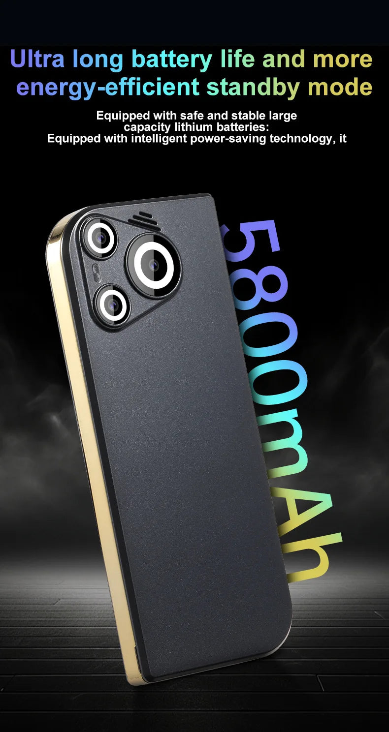 2025 New Push Button Mobile Phone 2.8' Three SIM 3SIM Bluetooth Flashlight MP3 Wireless FM Camera Vibration BigHorn CellPhone