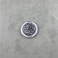 3D Luxury Leopard For Magsafe Grip Tok Phone Case for IPhone 17 16 15 13 Pro Max Wireless Charge Magnetic Stand Holder Cover