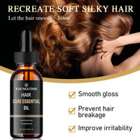 Hair Care Essential Oil For Damaged Hair Repairing,Promote Hair Shine and Nourishes Hair Healthy with Natural Rosemary Essence