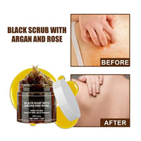 1pcs Black Beldi Soap With Argan And Rose 200g Morocco Black Beldi Soap Moisturizing Body Remove Acne Skin Care