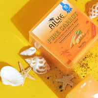 AILKE Pure Carrot Anti-Oxidation Serum Soap, Whitening, Clean Stains, Skin Brightening Soap Bar, With Vitamin C, For Body, Face