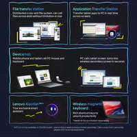 Global ROM Lenovo Xiaoxin Pad Pro 2025 Tablet Lenovo Xiaoxin Pad Pro 12.7 inches 144Hz Display MTK Dimensity 8300 10200mAh