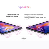 Xiaomi Redmi Pad 2 4GB/128GB 6GB/128GB 8GB/256GB 9000mAh Battery 11" 2.5K WiFi Global Version Tablet PC