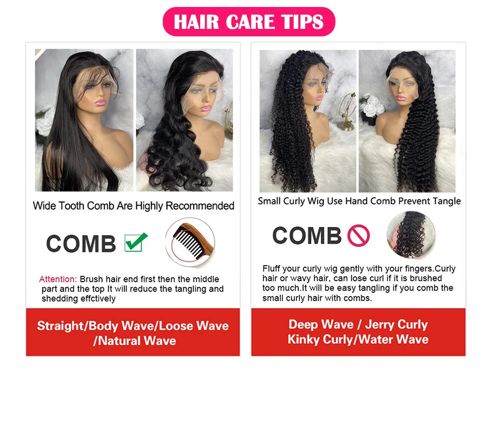 250% Lace Frontal Wig 613 Blonde 13x4 13x6 Body Wave Lace Front Wig Preplucked Brazilian Lace Front Human Hair Wig 28 32 38 Inch