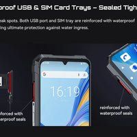 Rugged Smartphone 5G Cubot KingKong 11, 10200mAh Battery, Dimensity 7025, 6nm, 2.5GHz, 32GB RAM(16+16), 256GB ROM,108MP Camera