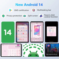 HEADWOLF FPad5/Pro Android 14 tablet 8.4 inch Max 16GB Ram 128GB/256GB ROM UFS2.1 Octa-core G99 Tablet PC Support WideVine L1