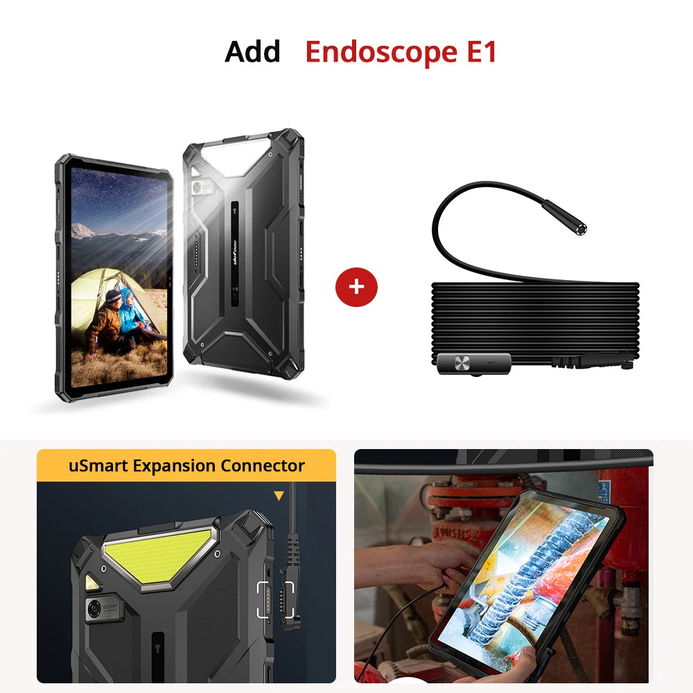 5G Rugged Tablet Ulefone Armor Pad 4 Ultra IP68/IP69K LED Light 11800mAh Battery,fast charging 16GB+256GB 50MP