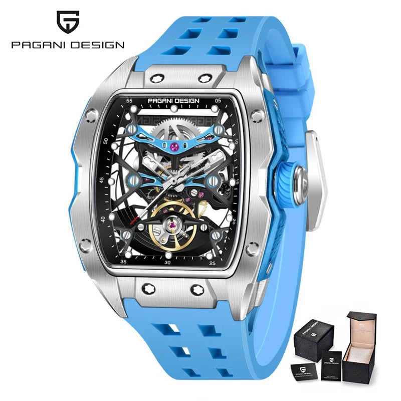 PAGANI DESIGN Automatic Watch New Men Mechanical Europe and America Watch Top Brand Sapphire Glass  50M Waterproof Watch Men