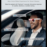 2025 New Smart Glasses With Red Coated Lenses W610 800W HD Camera 32GB Photo Video Shooting AI Translation Recognition Glasses