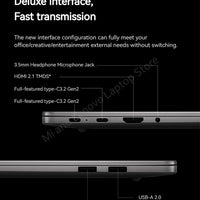 【World Premiere】Xiaomi REDMI Book 16 2025 intel Core 5 220H 32G+1TB 2.5K 120Hz Screen