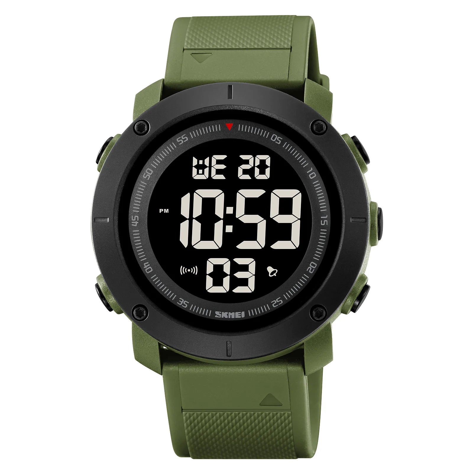 SKMEI 2122 Men's Electronic Watch Sports Waterproof Glow Electronic Watch Multi functional Student LED Watch Men's