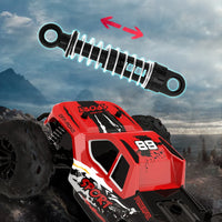 2.4G Remote Control Car with Light RC Vehicle RC Racing Car 20KM/H High Speed Off-Road Climbing Remote Control Toy Gift for Kids