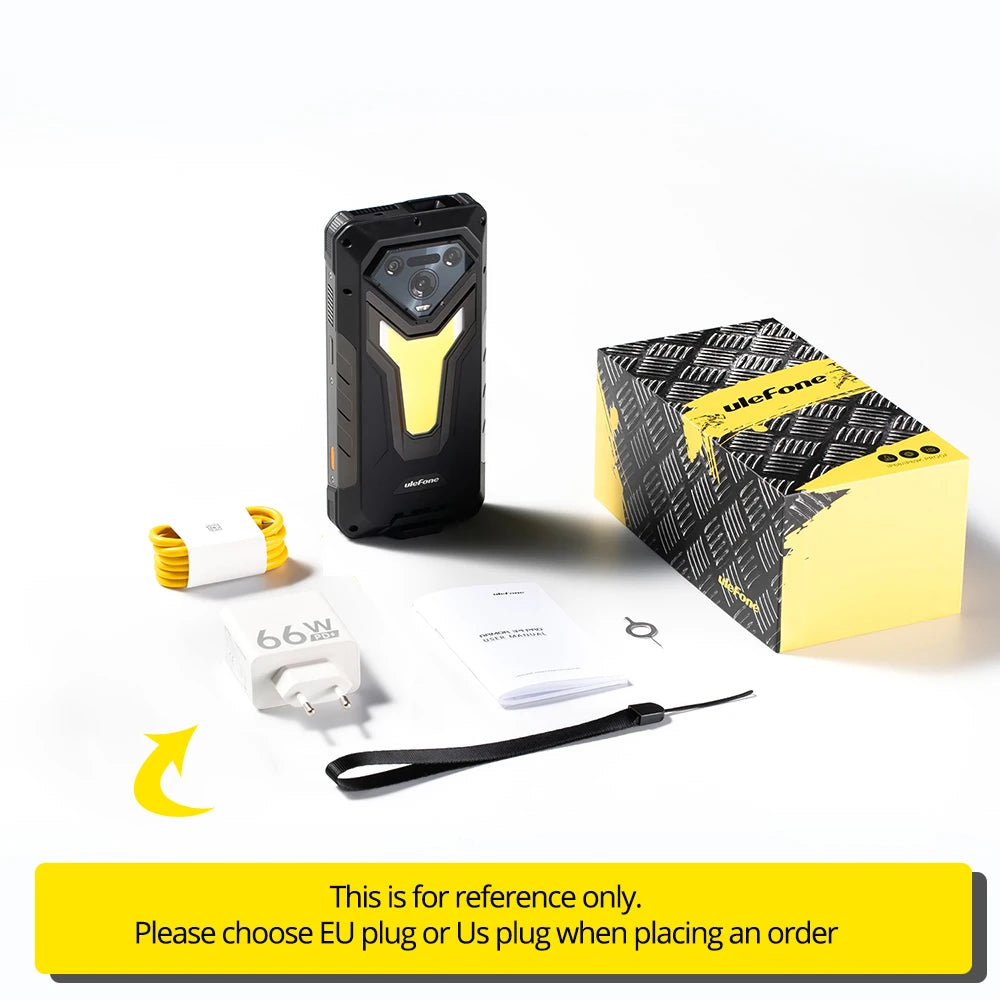 【World Premiere】Ulefone Armor 34 Pro 5G AI Rugged Phone 25500mAh Up to 32GB+512GB Built-in Projector 120Hz 6.95" NFC Smartphone