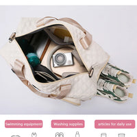 Durable Nylon Travel Duffle Bag, Portable Sports Gym Bag for Overnight Trips Shoulder Duffel Training Bag, Spacious Argyle