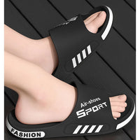 Fashion Men's Slippers Soft Sole Non-slip Men Flip Flops Comfortable Large Size Outdoor Beach Sandals Man Home Bathroom Slippers