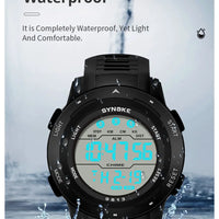 Upgrade Movement Digital Watches For Men Waterproof 50M SYNOKE 9813 Sports Watch Men Big screen Easy to Read reloj hombre
