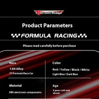2025 New RC car August  Product 1:64 Mini Alloy Car Model, Adjustable Lighting Formula Racing, Children's Remote Control Car