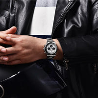 40mm New V2 PAGANI DESIGN Men's Quartz Watches Sapphire Retro Chronograph Stainless Steel Waterproof Watch Men Relogio Masculino