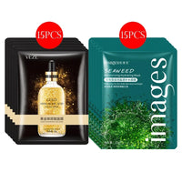 30pcs BIOAQUA skincare Face Masks Women Face skin care Sheet Mask Moisturizing Anti-wrinkle Hydrating Snail Korean Facial Mask