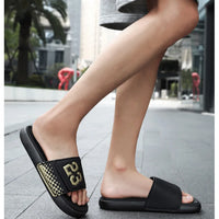 EVA Summer Men's Slippers Unisex Indoor Soft-Soled Anti-slip Sandals Outdoor Trendy Beach Holiday Sandal Shoes for Men Sandalias