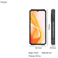 Rugged Smartphone 5G Cubot KingKong 11, 10200mAh Battery, Dimensity 7025, 6nm, 2.5GHz, 32GB RAM(16+16), 256GB ROM,108MP Camera