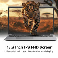 ACEMAGIC Laptop 17.3” FHD Laptop Intel Alder Lake N97 16GB RAM 512GB SSD Windows 11 Pro Notebook 180° Flip Computer Wifi5 BT5.0