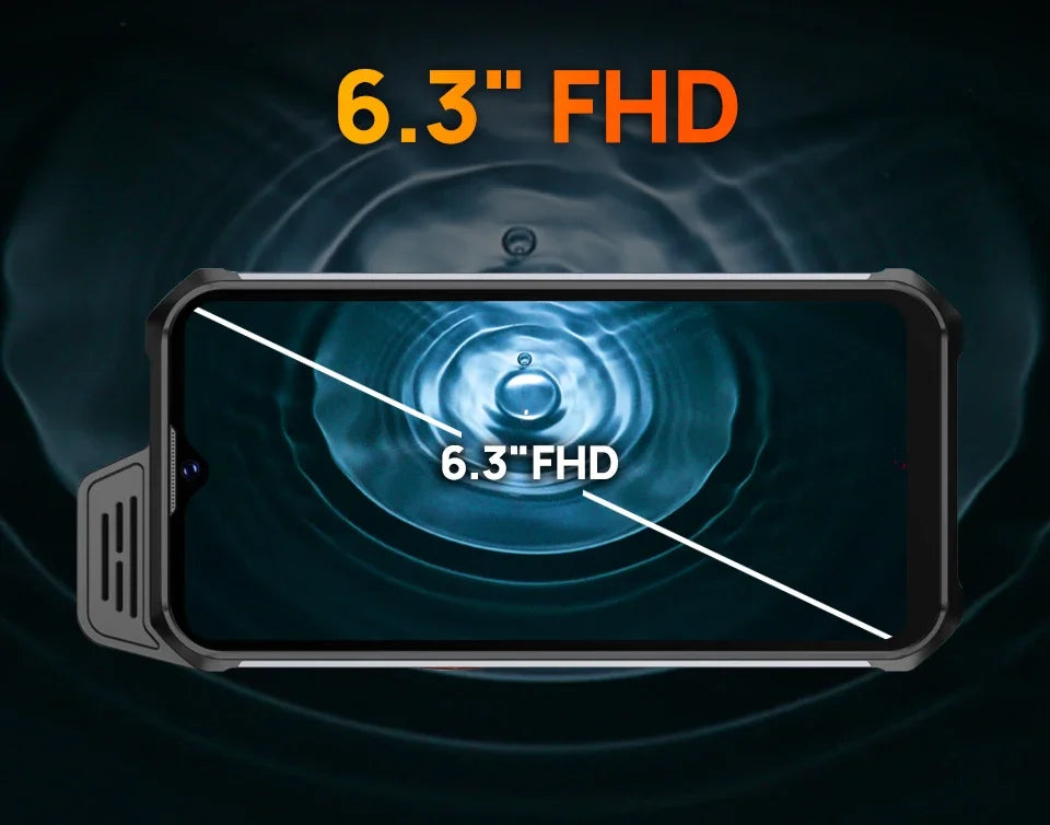 UNIWA W999 ATEX Explosion Rugged Smartphone Waterproof Walkie Talkie Helio G99 8GB+128GB 6.3“ FHD 4400mAh  Andriod 13 Cell Phone