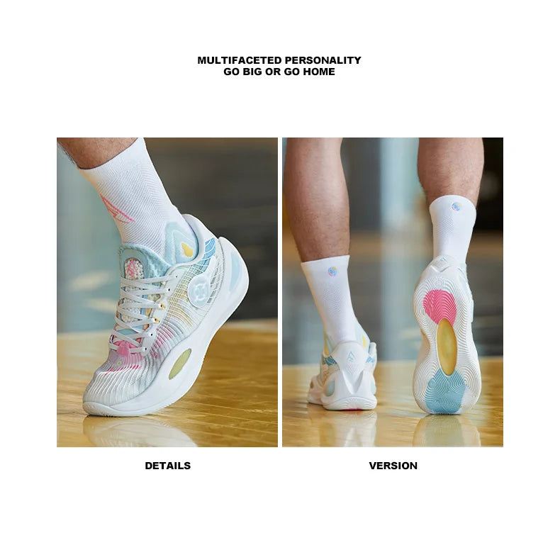 RIGORER AR1 Austin Rivers Basketball Shoes Men Low top Wear-resistant Non-slip Professional Actual Combat Cushion Sport Sneakers