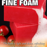 AILKE Organic Tomato Soap Bar, Lightening Skin, Deeply Clean, Exfoliate, Remove Dark Spots, Moisturizing, For Face and Body