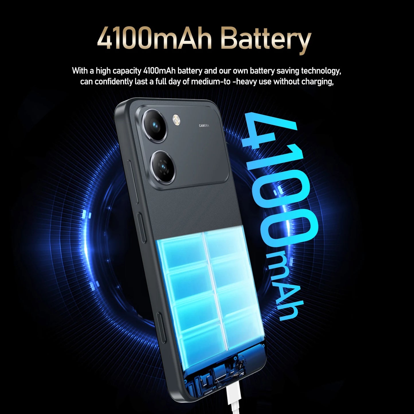 Global Version Smartphone 8GB+256GB 4G Smartphone, 5.3" Cellphone LCD 60Hz Display, 12MP Camera, 4100mAh Battery HD Camera, WiFi