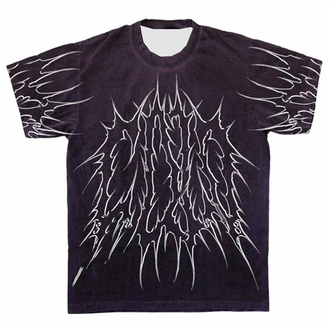 Fashion Men's Cool Trendy Gothic Style T-shirt Womens Summer Autumn 3D Printed Casual Round Neck Short Sleeve New Tee Top 2025 - The Discount Plug