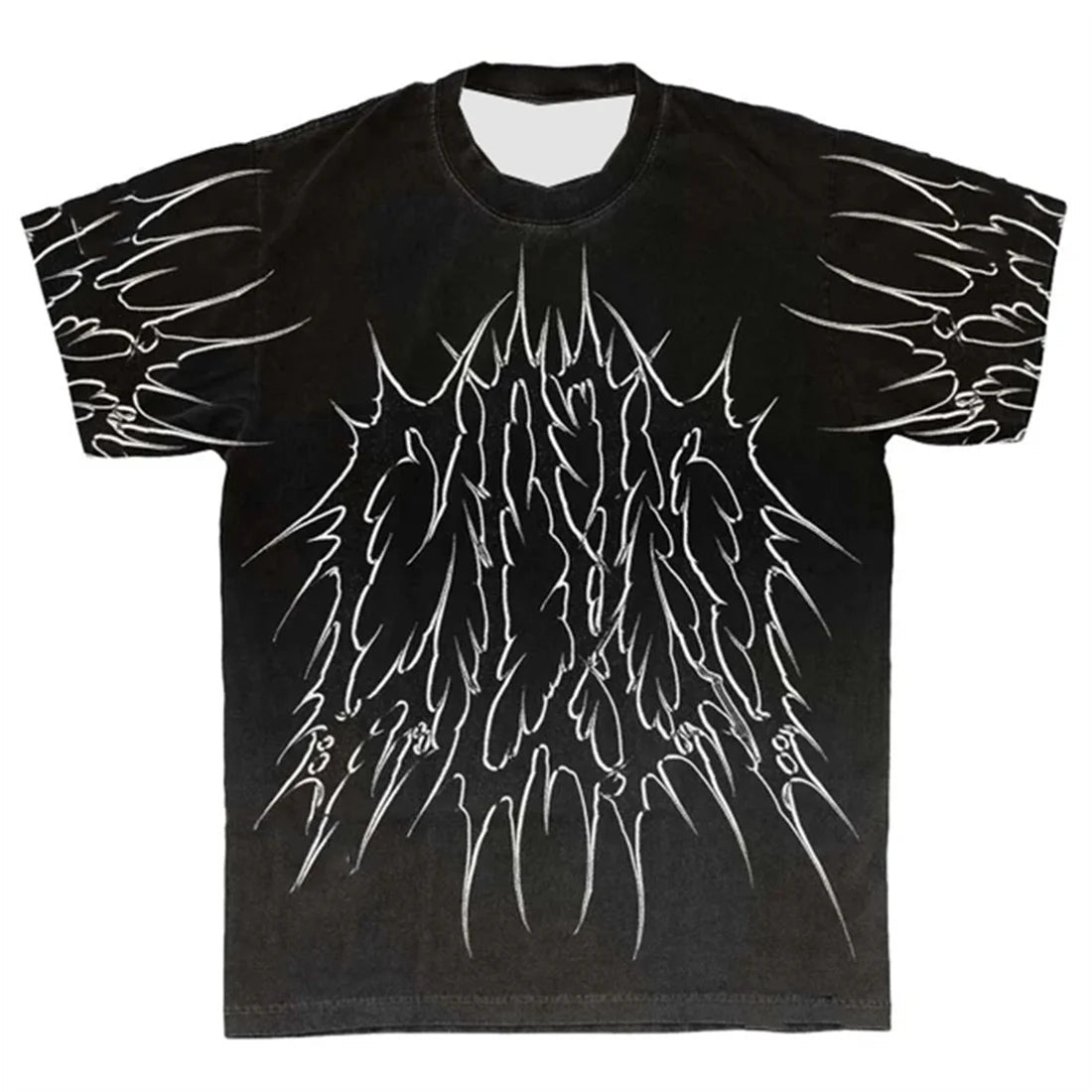 Fashion Men's Cool Trendy Gothic Style T-shirt Womens Summer Autumn 3D Printed Casual Round Neck Short Sleeve New Tee Top 2025 - The Discount Plug