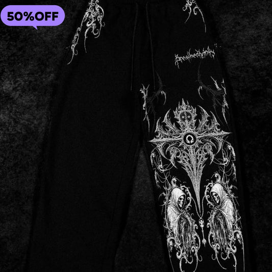 Fitness Sports Sweatpants High Street Fashion Hip Hop Retro Stripe Casual Straight Wide Pants Men Harajuku Y2K Fashion Pants - The Discount Plug