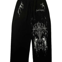 Fitness Sports Sweatpants High Street Fashion Hip Hop Retro Stripe Casual Straight Wide Pants Men Harajuku Y2K Fashion Pants - The Discount Plug