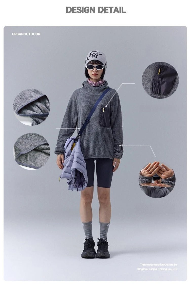 Hooded Pullover: Lightweight Breathability + Long - Lasting Warmth, Redefining Urban Outdoor Comfort - The Discount Plug