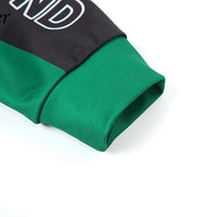 Nibber Hipster Patchwork Jacket Women Y2K Letter Print Hipster Uniform Street Single - Breasted Hipster Autumn Trend Zip Coats - The Discount Plug