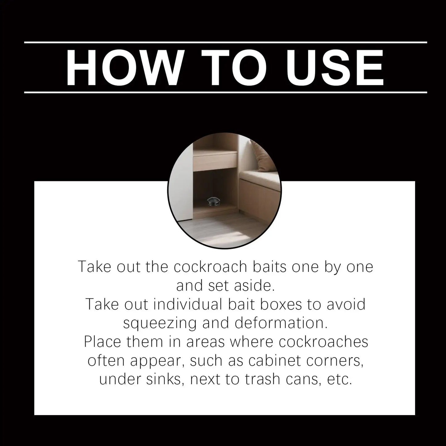 Roach Bait Cockroach Attractant for Home Noxious Animal Control Supplies for Bathroom Kitchen Backyard Staff Dormitory - The Discount Plug