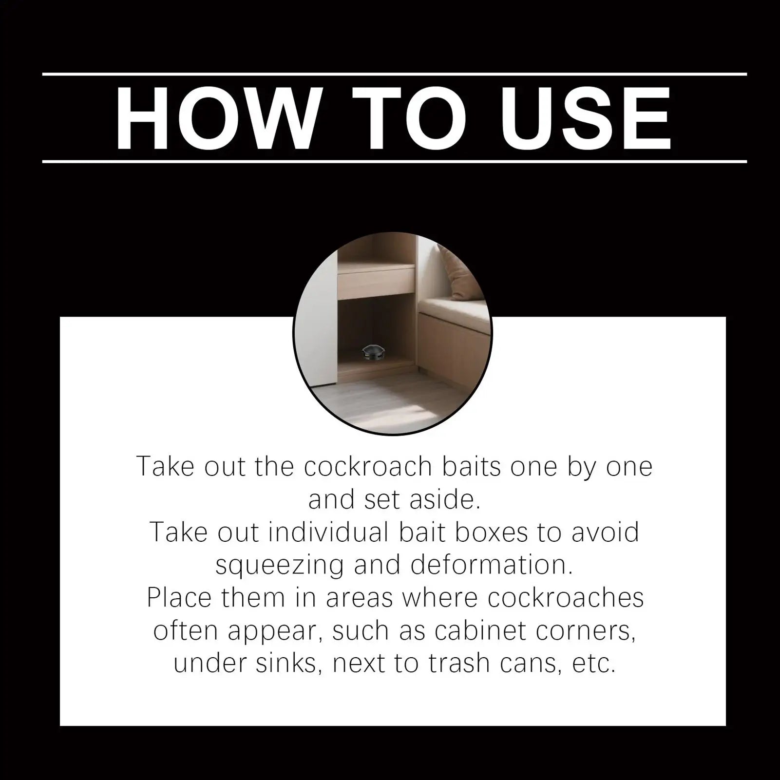 Roach Bait Cockroach Attractant for Home Noxious Animal Control Supplies for Bathroom Kitchen Backyard Staff Dormitory - The Discount Plug