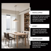 Roach Bait Cockroach Attractant for Home Noxious Animal Control Supplies for Bathroom Kitchen Backyard Staff Dormitory - The Discount Plug