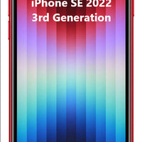 NEW! Apple iPhone SE 2022 5G 3rd Gen 100% 🔋 Battery - Factory 🔓 Unlocked 🔟/🔟