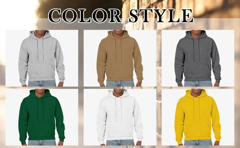 Solid Color Wool Hoodie Men'S And Women'S Long - Sleeved Sweater Loose Casual Warm Fashionable Comfortable Multi - Color Tops - The Discount Plug