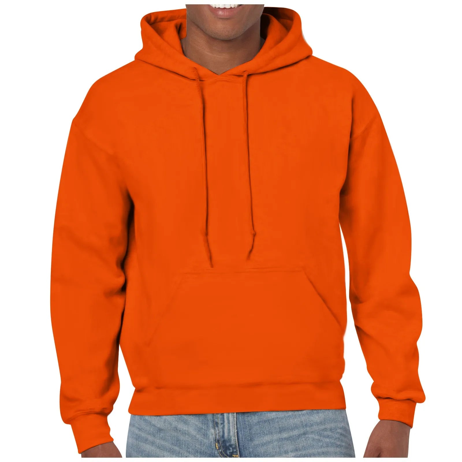 Solid Color Wool Hoodie Men'S And Women'S Long - Sleeved Sweater Loose Casual Warm Fashionable Comfortable Multi - Color Tops - The Discount Plug