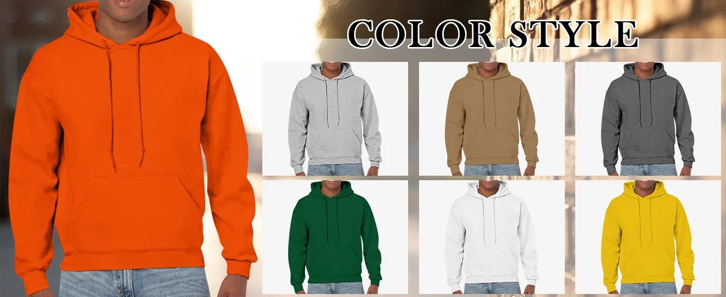 Solid Color Wool Hoodie Men'S And Women'S Long - Sleeved Sweater Loose Casual Warm Fashionable Comfortable Multi - Color Tops - The Discount Plug