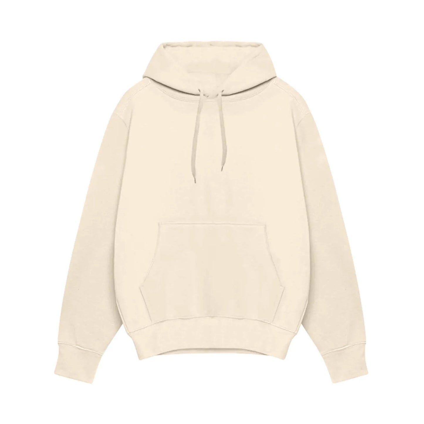 Solid Color Wool Hoodie Men'S And Women'S Long - Sleeved Sweater Loose Casual Warm Fashionable Comfortable Multi - Color Tops - The Discount Plug