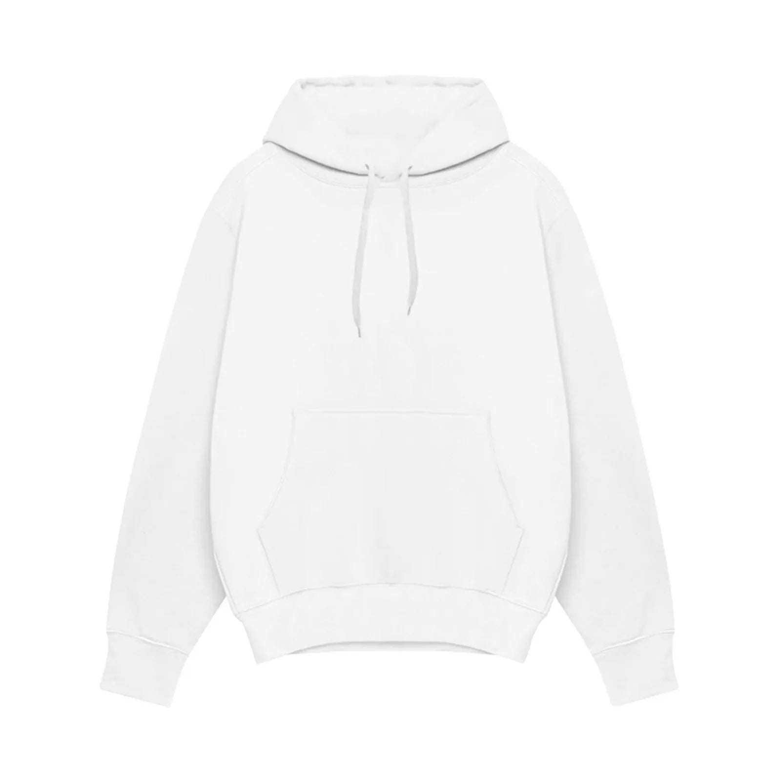 Solid Color Wool Hoodie Men'S And Women'S Long - Sleeved Sweater Loose Casual Warm Fashionable Comfortable Multi - Color Tops - The Discount Plug