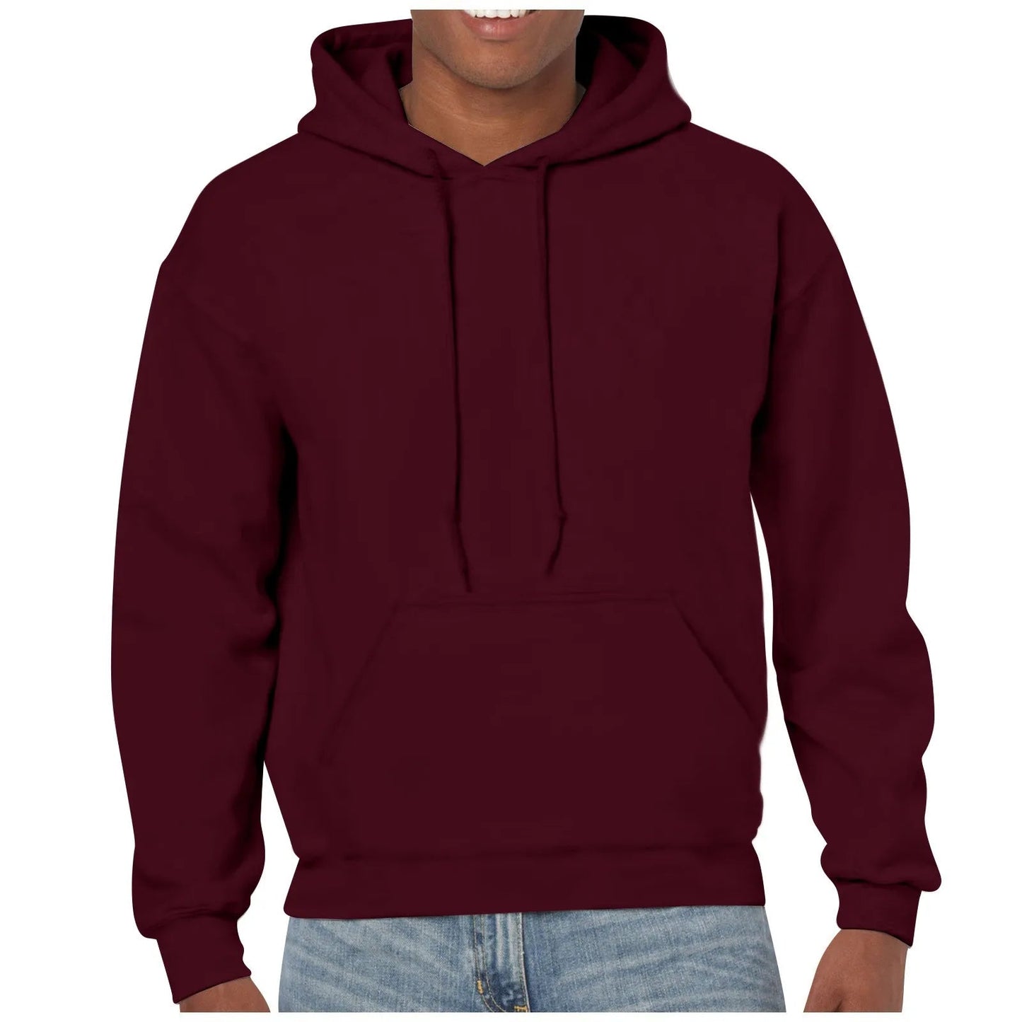 Solid Color Wool Hoodie Men'S And Women'S Long - Sleeved Sweater Loose Casual Warm Fashionable Comfortable Multi - Color Tops - The Discount Plug