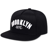 Unisex Brooklyn Embroidery Hip - hop Hats Outdoor Adjustable Casual Baseball Caps Sunscreen Hat - The Discount Plug