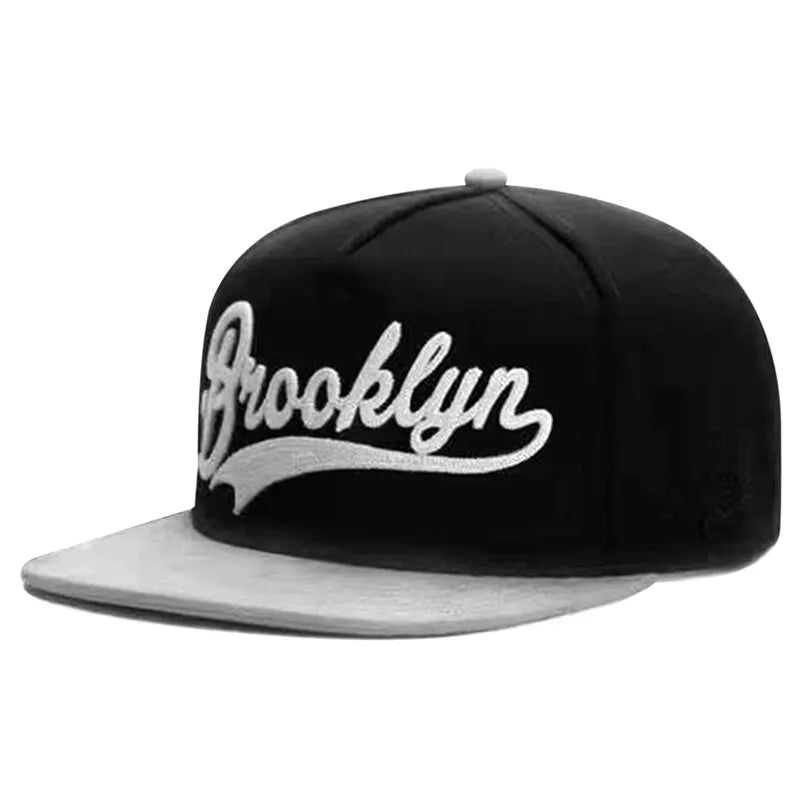 Unisex Brooklyn Embroidery Hip - hop Hats Outdoor Adjustable Casual Baseball Caps Sunscreen Hat - The Discount Plug