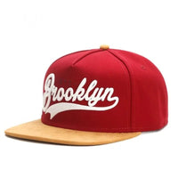 Unisex Brooklyn Embroidery Hip - hop Hats Outdoor Adjustable Casual Baseball Caps Sunscreen Hat - The Discount Plug