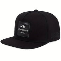 Unisex Brooklyn Print Label Embroidery Hip - hop Hats Outdoor Adjustable Casual Baseball Caps Sunscreen Hat Sports Golf Cap - The Discount Plug